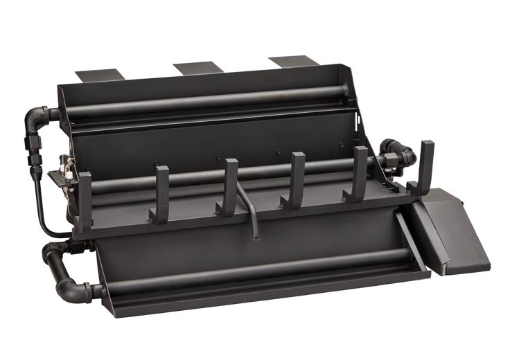 Majestic Stadium 30" 3-Tier IPI Ignition Vented Propane Gas Burner / Hearth Kit With Remote Control