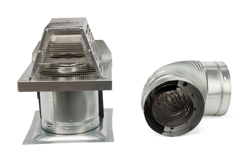 Majestic DVP Horizontal Termination Kit With Long Flue