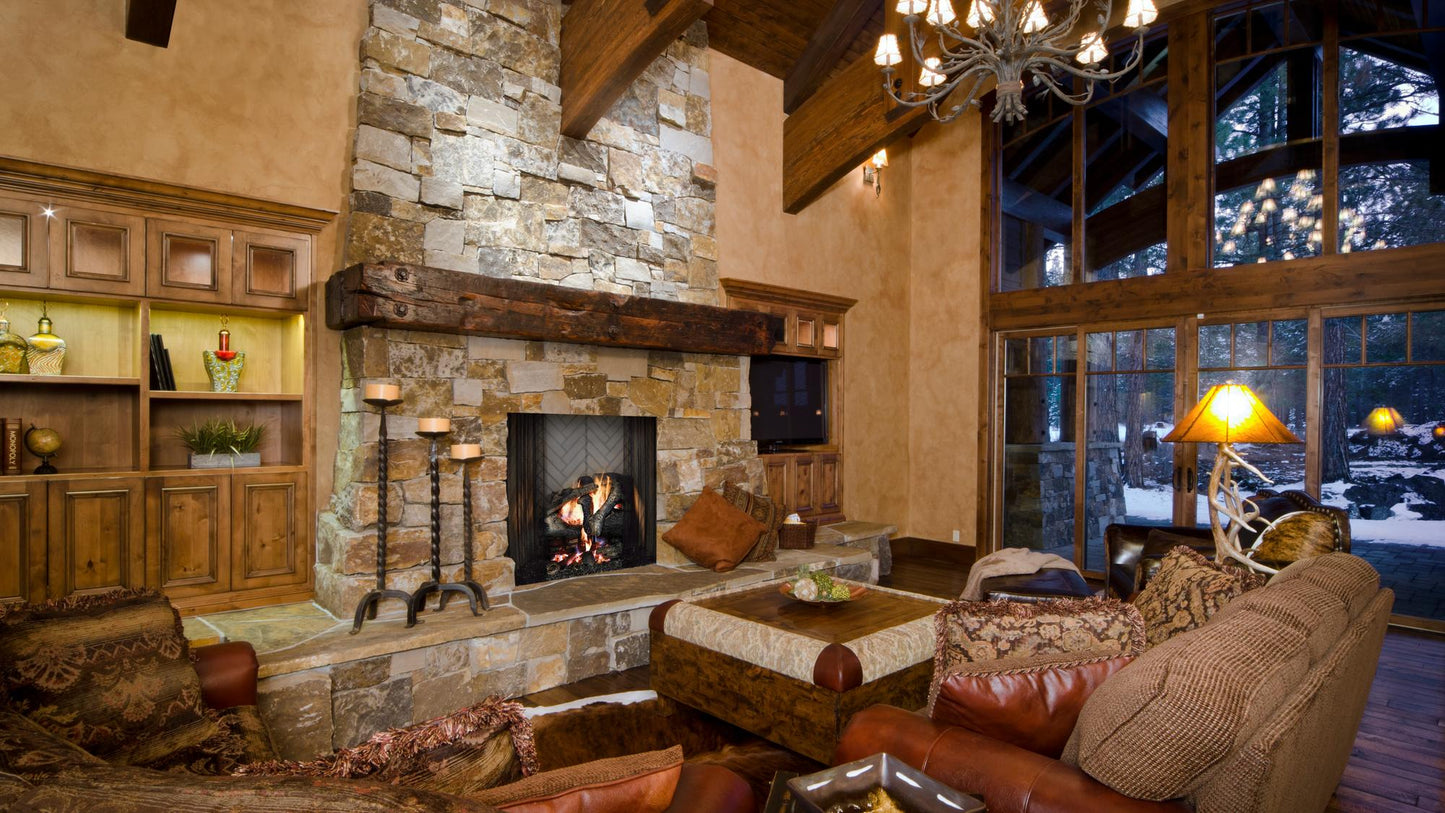Majestic Ashland 36" Radiant Traditional Wood Burning Fireplace
