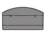 Majestic Black Firescreen Mesh for WarmMajic II Wood Burning Fireplace