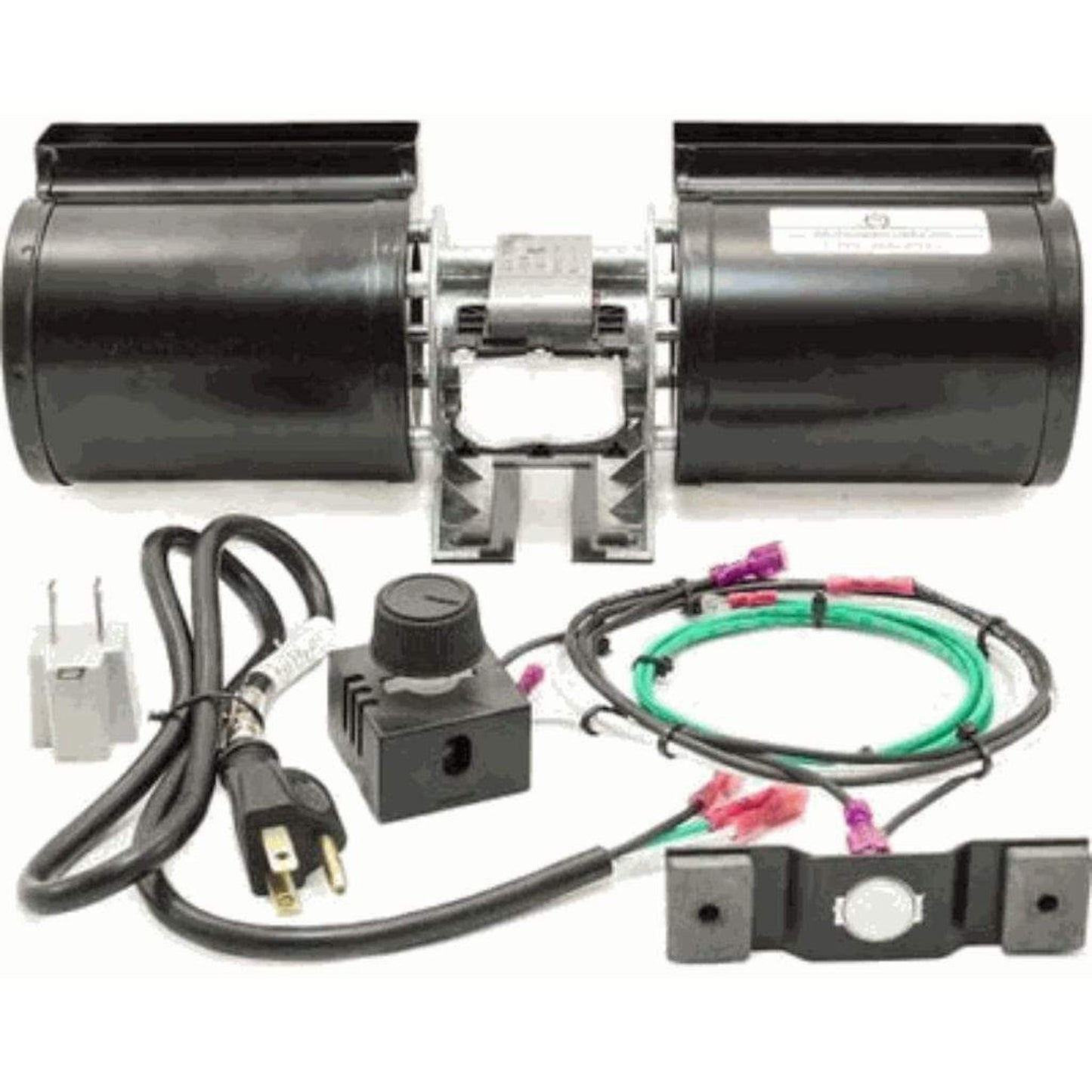 Majestic 160 CFM Fireplace Fan Kit With Rheostat and Temperature Sensor