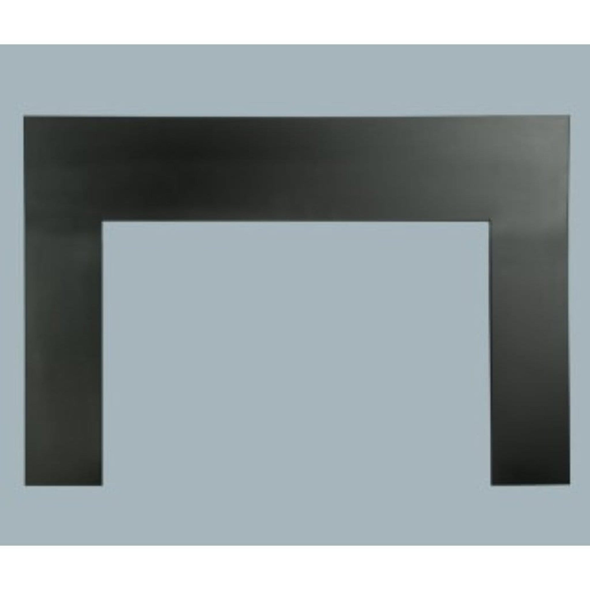 Majestic 39" Large Black Metal Surround for Ruby and Trilliant 25" Gas Fireplace Inserts