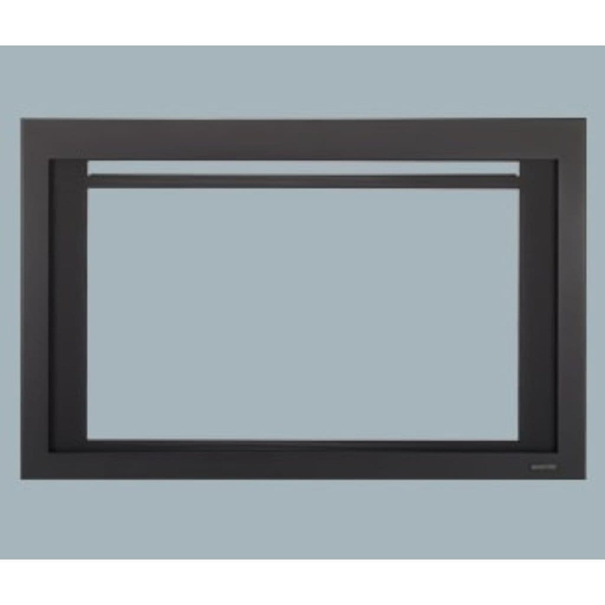 Majestic Black Clean Screen Front for Ruby and Trilliant 25" Gas Fireplace Inserts