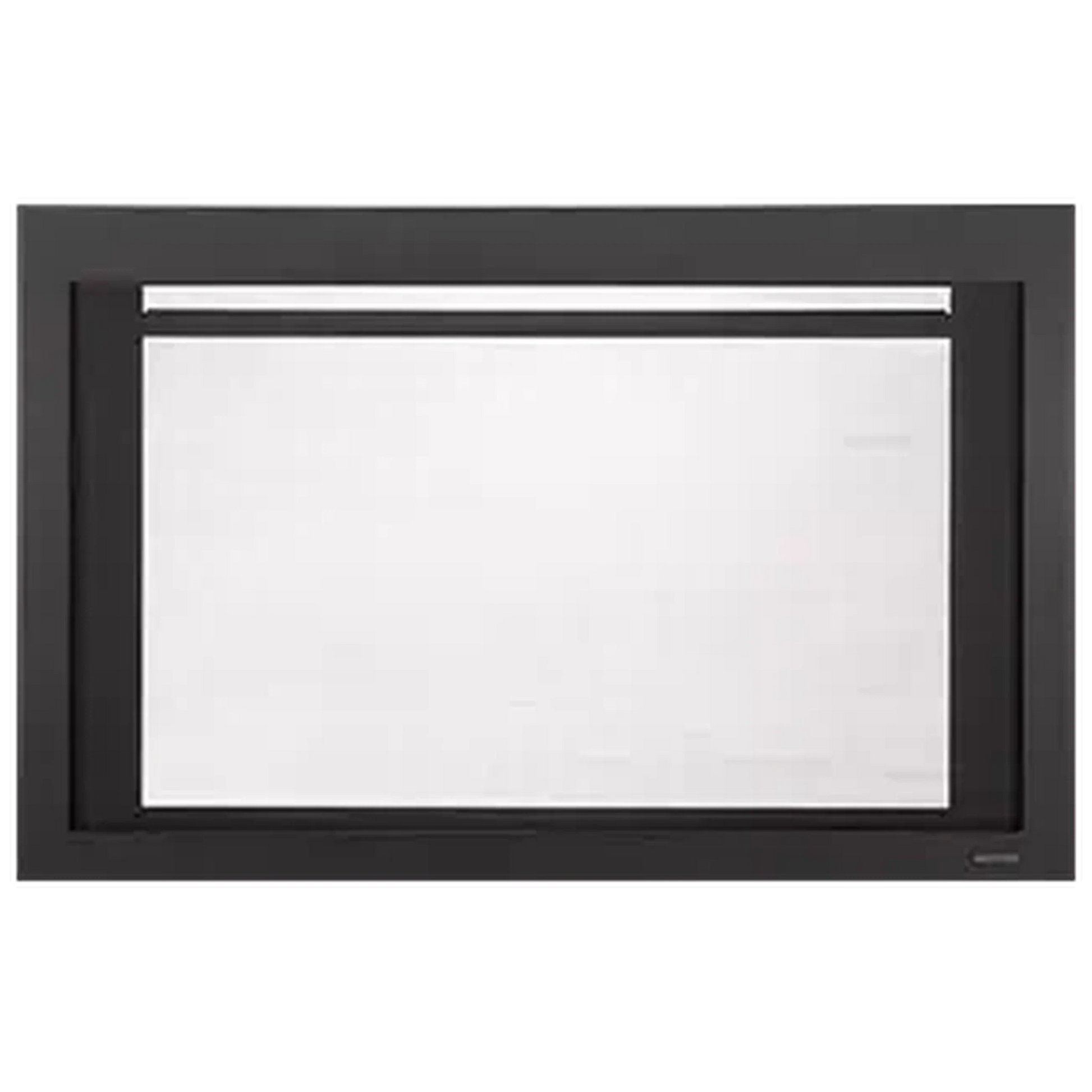 Majestic Black Clean Screen Front for Ruby and Trilliant 25" Gas Fireplace Inserts