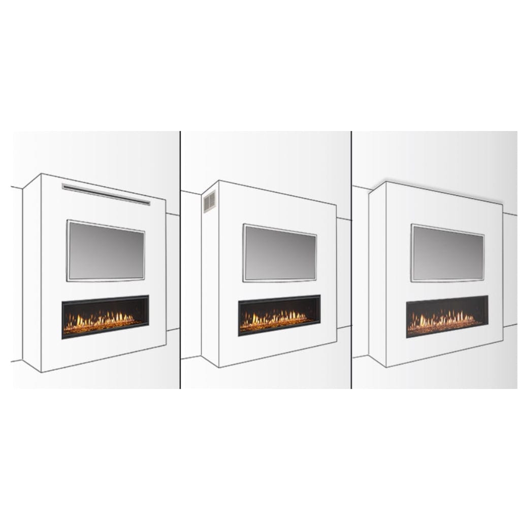 Majestic Passive Heat Vent Trim Kit for Front Discharge for Jade 32" Gas Fireplace