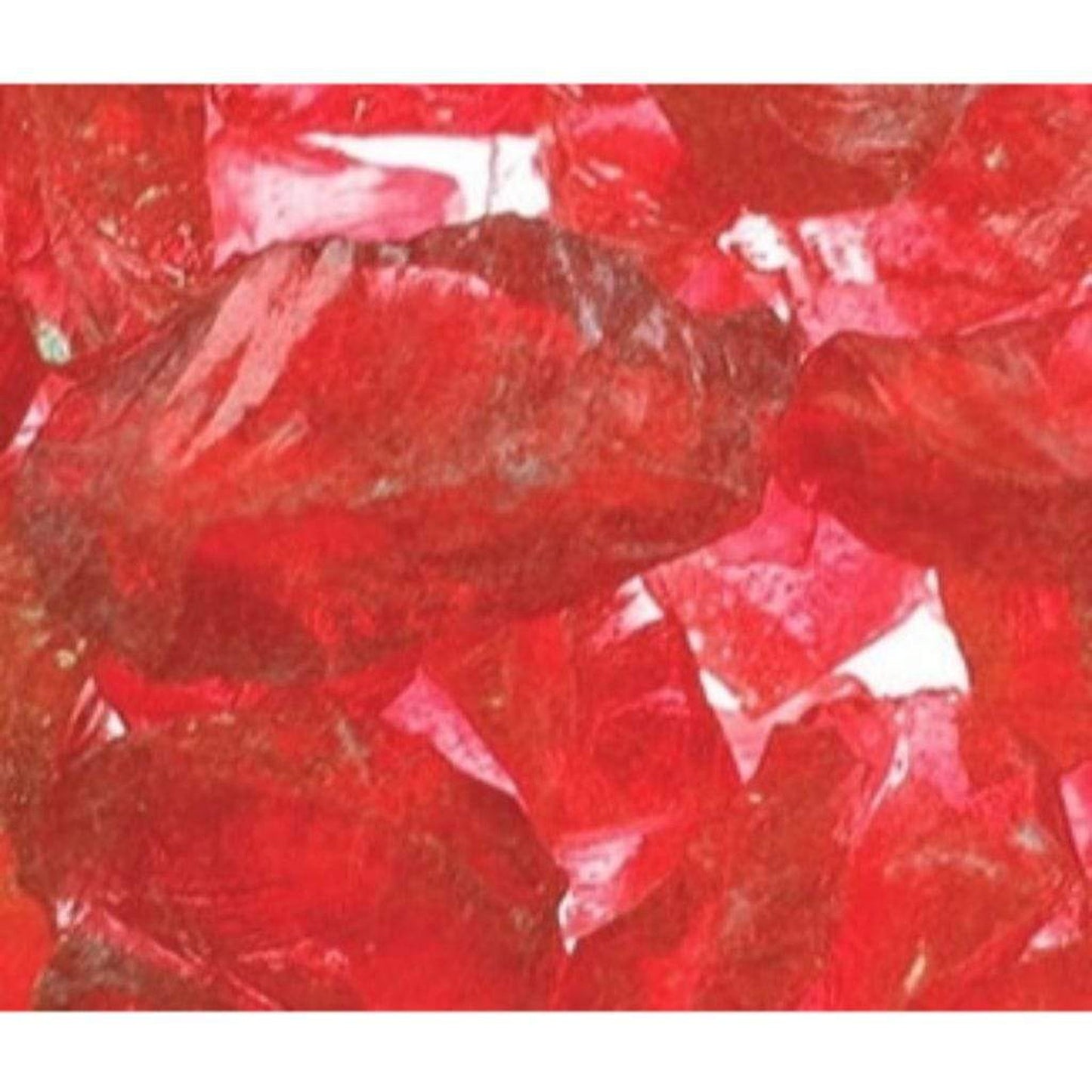 Majestic Scarlet Reflective Crushed Glass Media for Lanai 60" Outdoor Gas Fireplace