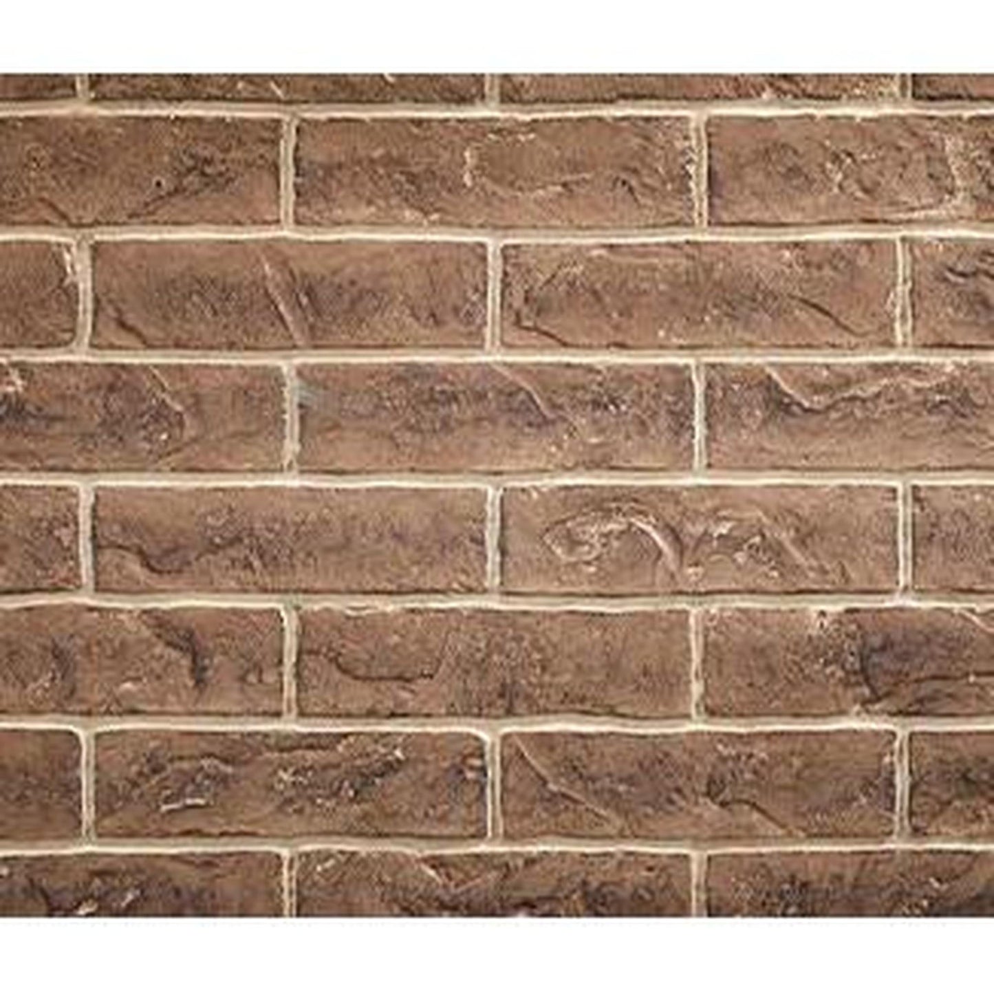 Majestic Tavern Brown Traditional Brick Interior Panels for Meridian Platinum 42" Gas Fireplace
