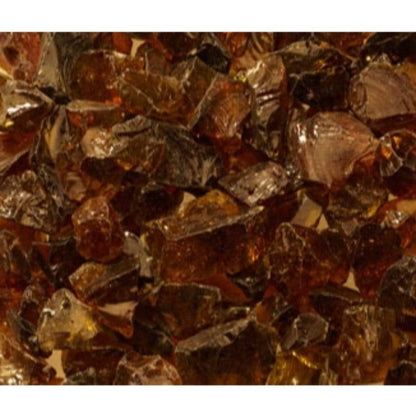 20 Lbs. Reflective Crushed Fire Glass Media