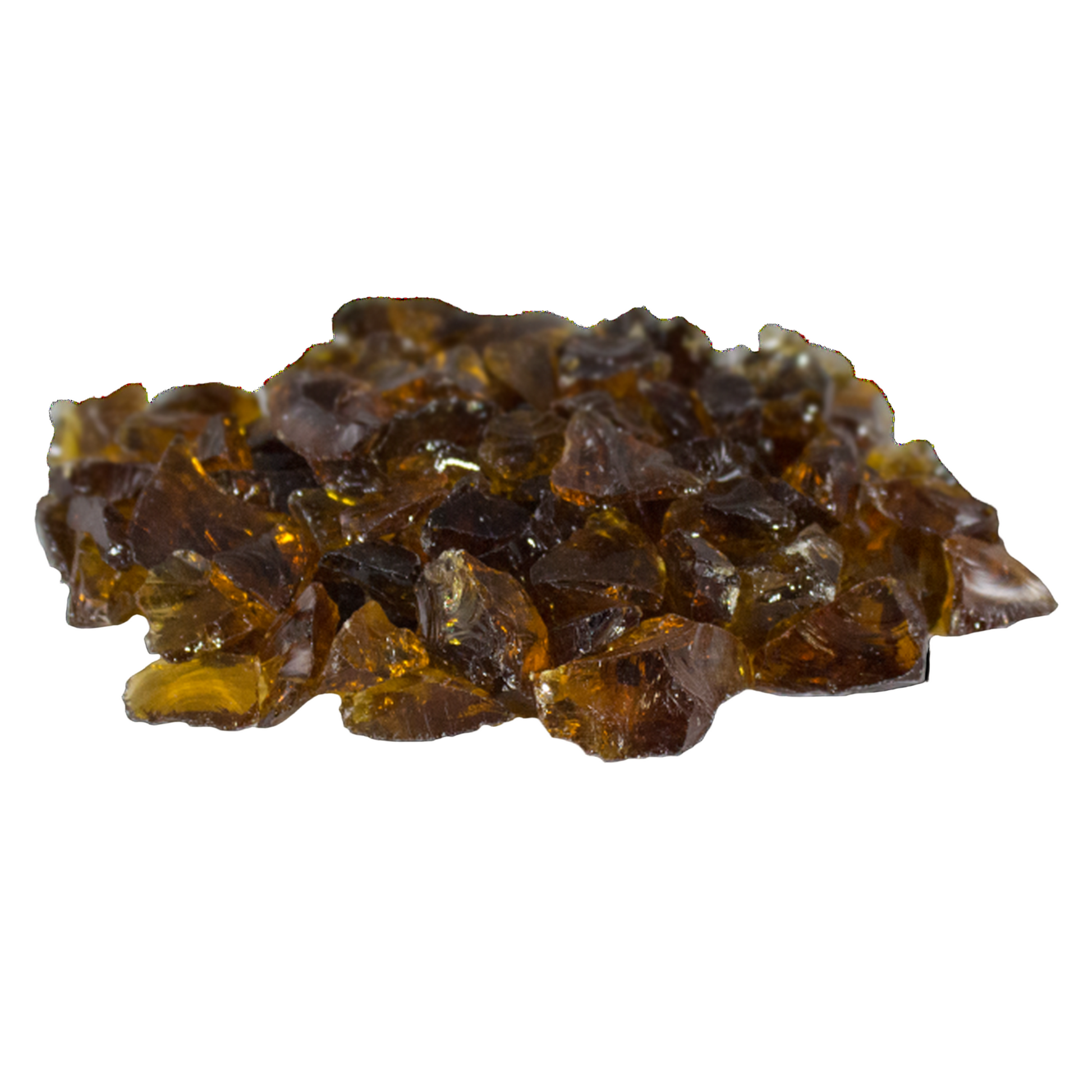 20 Lbs. Reflective Crushed Fire Glass Media