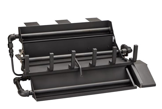 Majestic Stadium 24" 3-Tier IPI Ignition Vented Natural Gas Burner / Hearth Kit With Remote Control