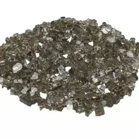 6 Lbs. Bronze Reflective Crushed Fire Glass Media