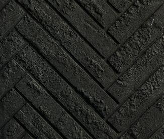 Heatilator Black Herringbone Interior Panels for Courtyard 42" Gas Fireplace