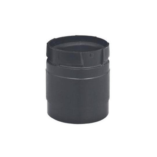 Majesic PelletVent Pro 3" Black Pipe Adapter