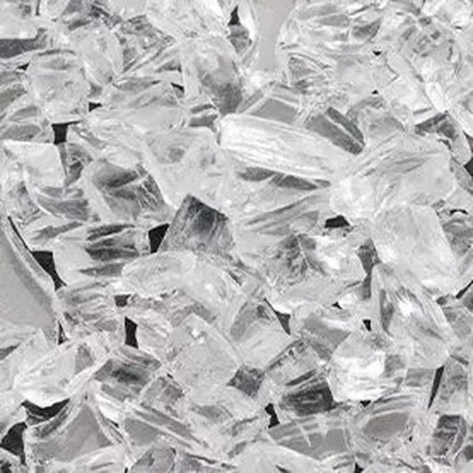 Majestic 10 Lbs. Crystal Embers Reflective Crushed Glass Media for Meridian Modern Fireplace