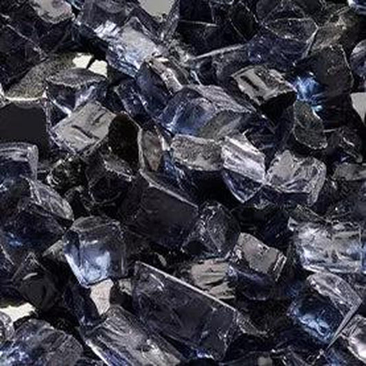 Majestic 10 Lbs. Graphite Embers Reflective Crushed Glass Media for Meridian Modern Fireplace