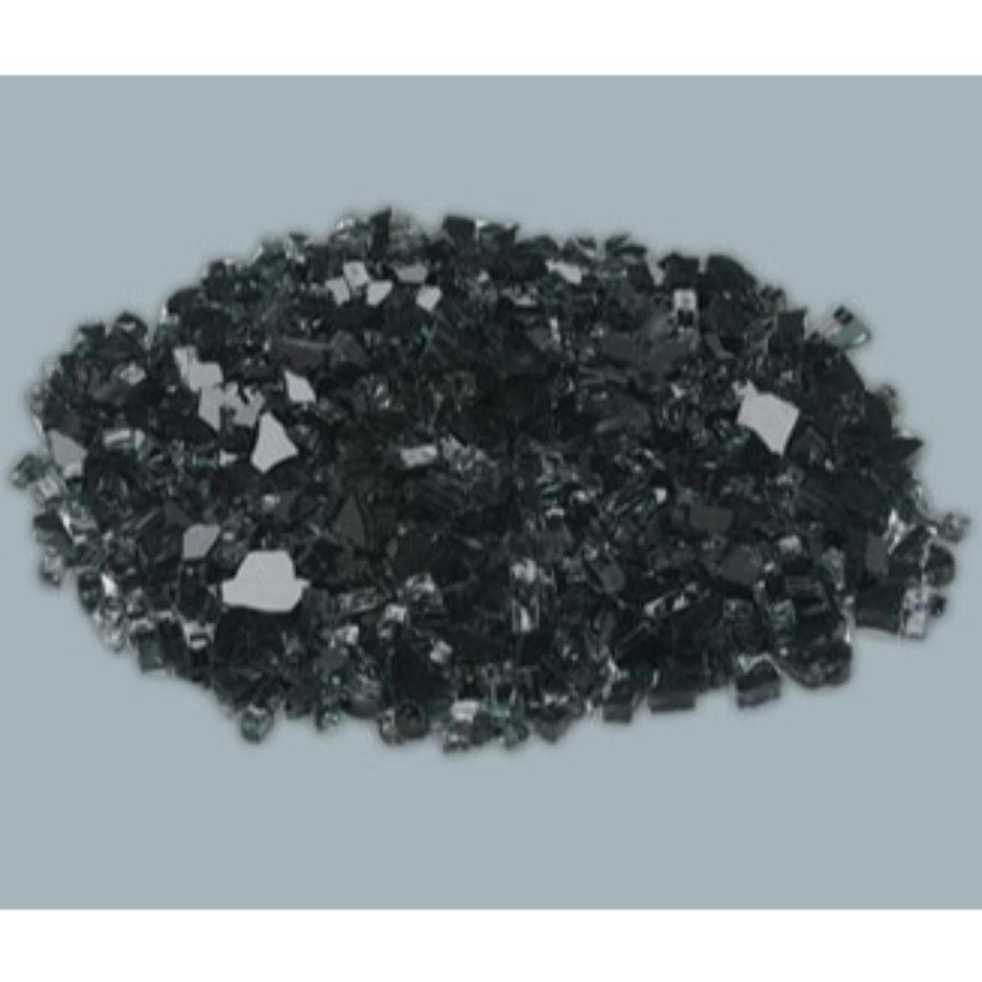 Majestic 21 Lbs. Onyx Reflective Crushed Fire Glass Media