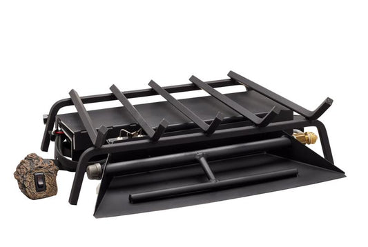 Majestic 30" IPI Ignition Double Tube Vented Natural Gas Burner With Remote Control