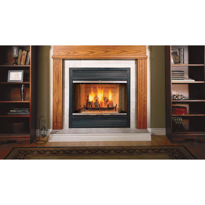 Majestic Sovereign 36" Radiant Traditional Wood Burning Fireplace