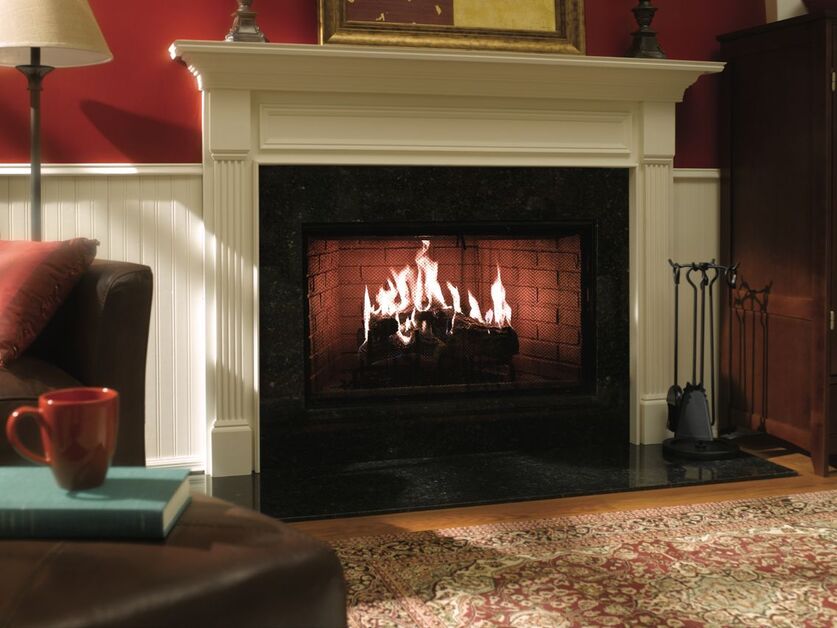 Majestic 42" Royalton Radiant Traditional Wood Burning Fireplace