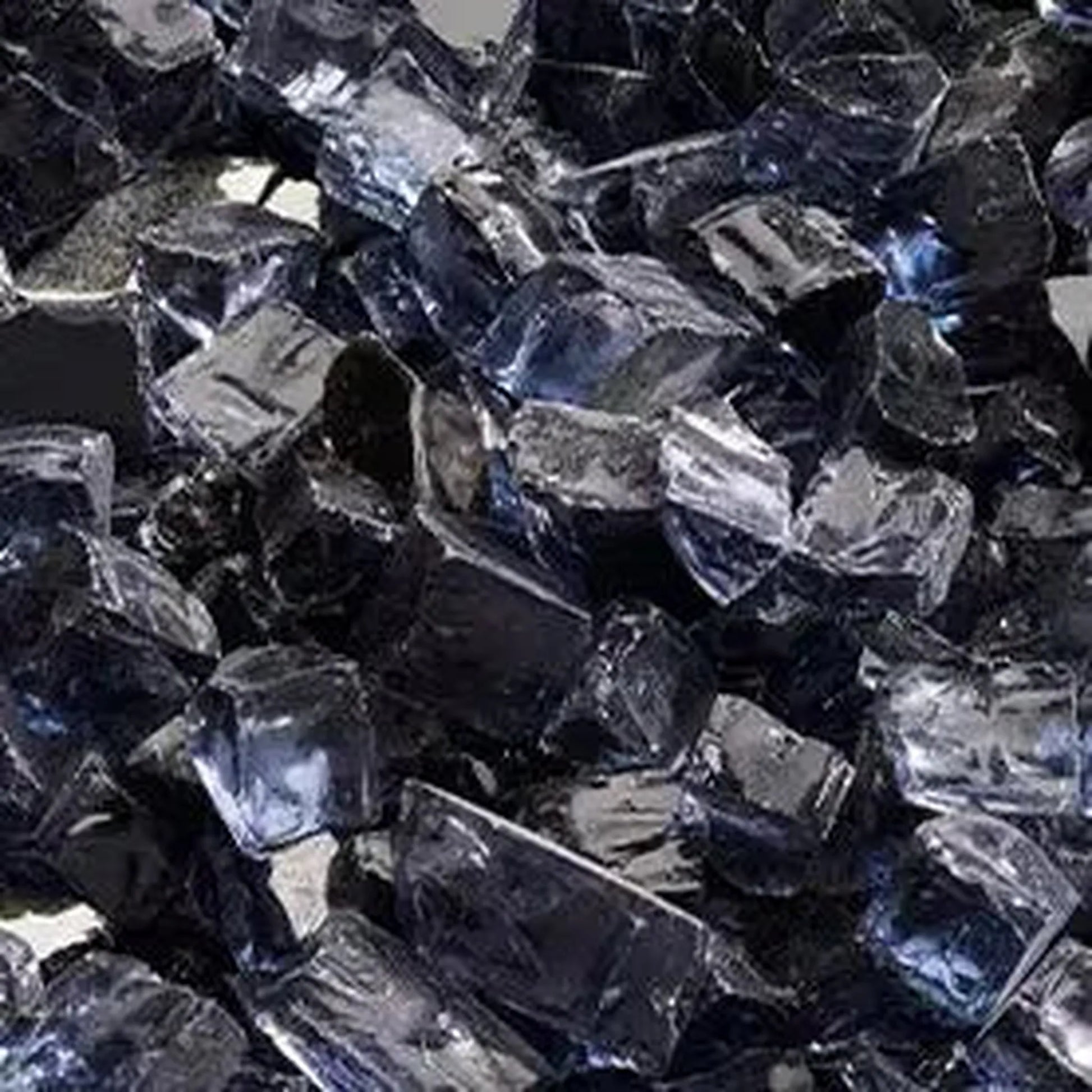 Majestic 5 Lbs. Graphite Embers Reflective Crushed Glass Media for Meridian Modern Fireplace