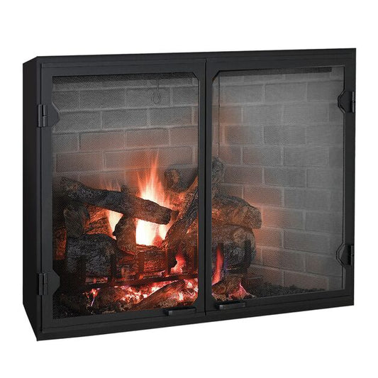 Majestic Biltmore 36" Radiant Traditional Wood Burning Fireplace With Traditional Brick Pattern