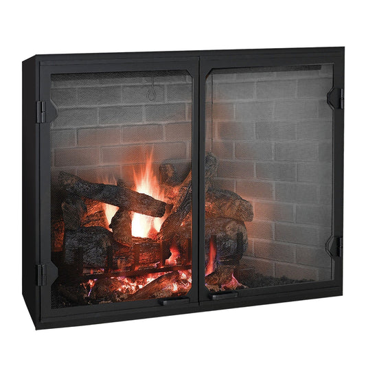 Majestic Biltmore 42" Radiant Traditional Wood Burning Fireplace With Traditional Brick Pattern