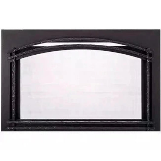 Majestic Black Forged Arch Screen Front for Trilliant 25" Gas Fireplace Insert