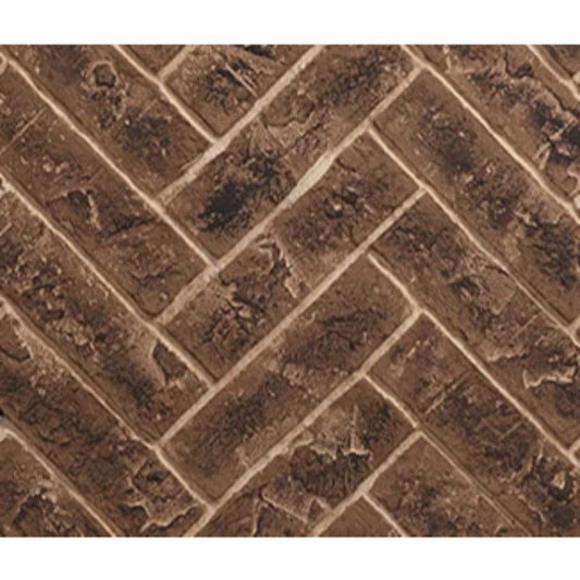 Majestic Tavern Brown Herringbone Brick Interior Panels for Marquis II 42" Gas Fireplace