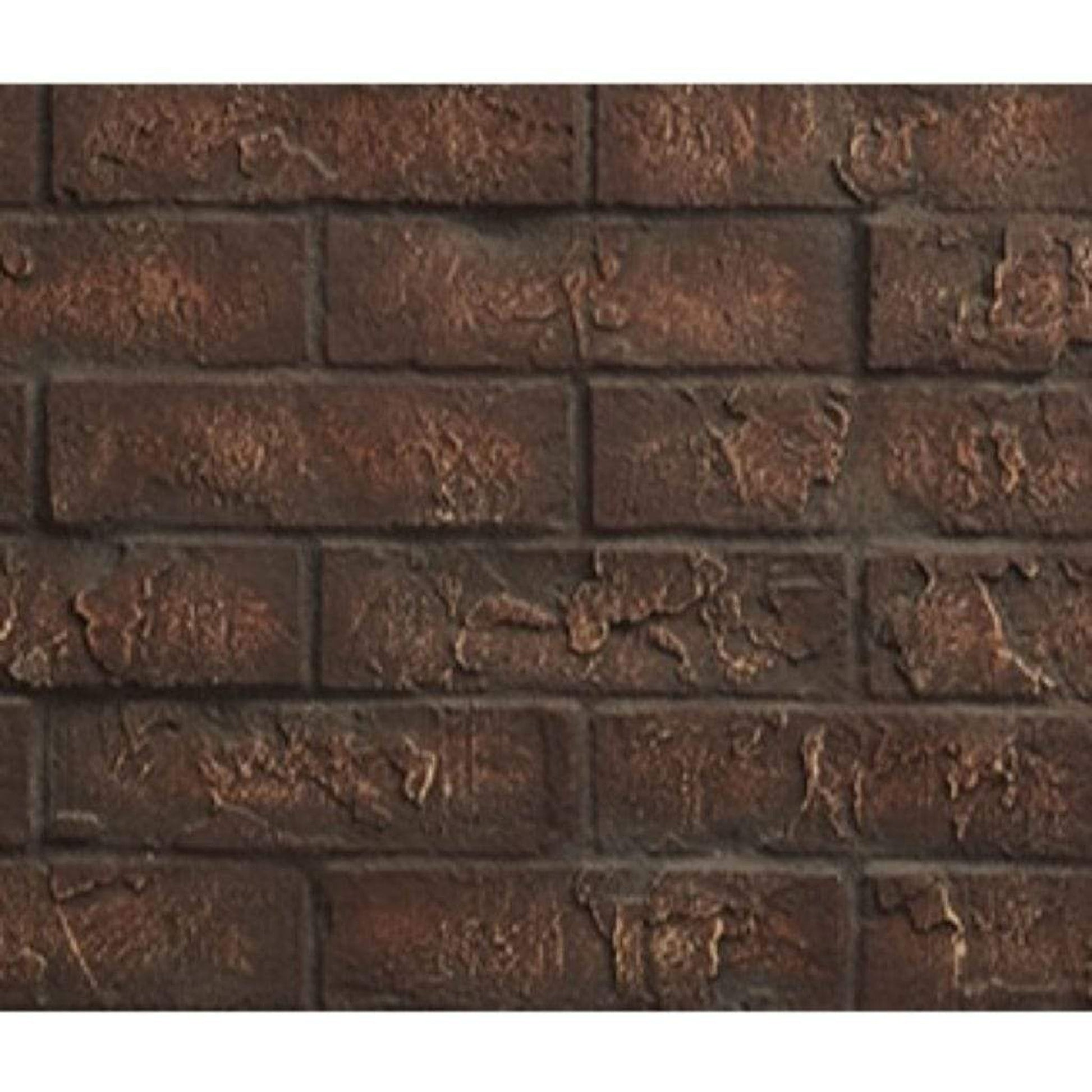 Majestic Cottage Red Brick Interior Panels for Quartz 42" Gas Fireplace