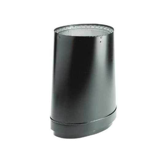 Majestic DVL 8" x 14.5" Double Wall Oval-to-Round Adapter