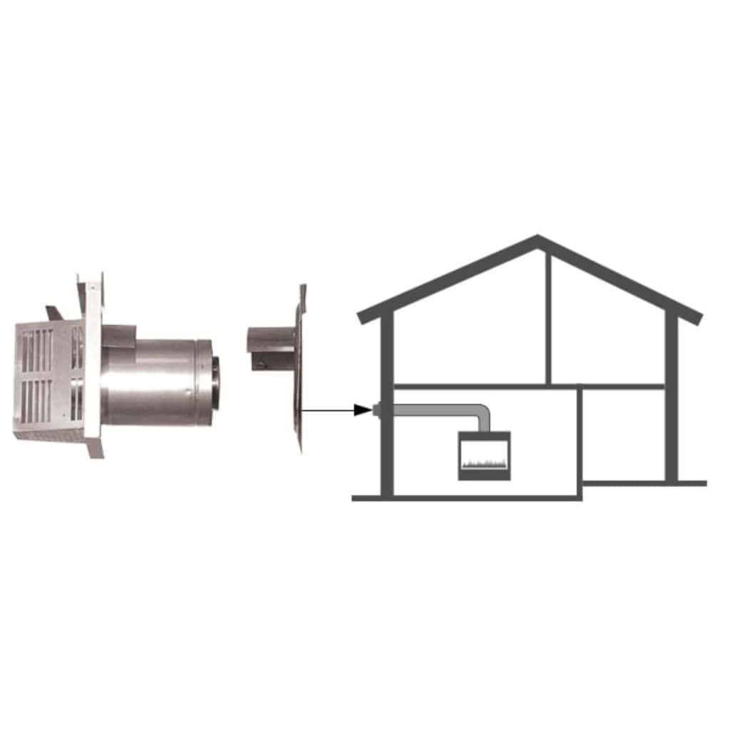 Majestic DVP-TRAP1 Horizontal Termination Cap