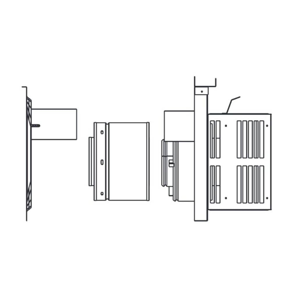 Majestic DVP-TRAP1 Horizontal Termination Cap