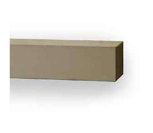 Majestic Design Series 18" Cove Gray Modern Style Non-Combustible Mantel Shelf Sample