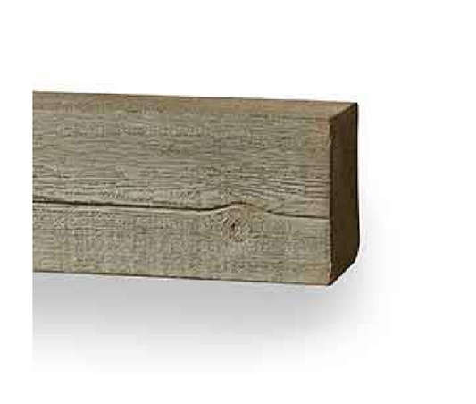 Majestic Design Series 18" Washed Cedar Rustic Style Non-Combustible Mantel Shelf Sample