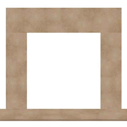 Majestic Design Series Set 3 49" Single-Pack Thala Beige Marble Stone Surround