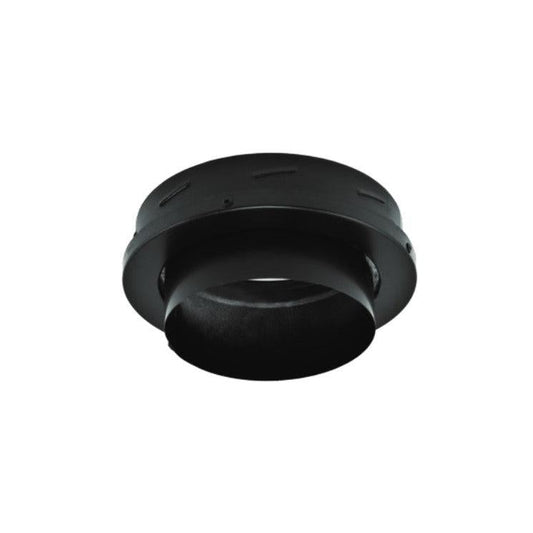 Majestic DuraTech 6" Black Finishing Collar With Adapter