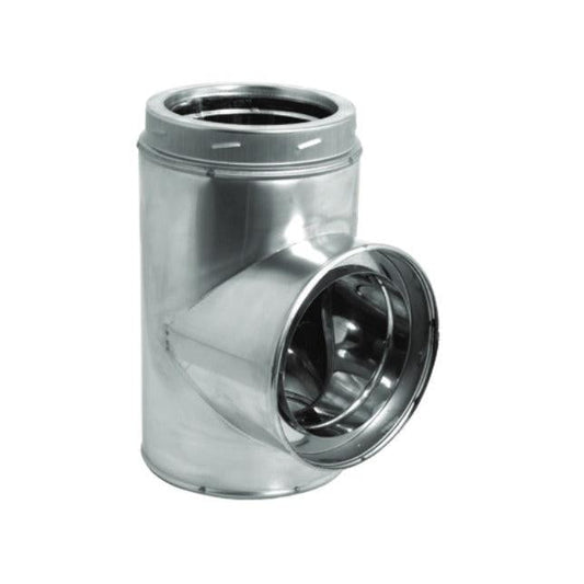 Majestic DuraTech 6" Standard Galvalume Tee With Cap