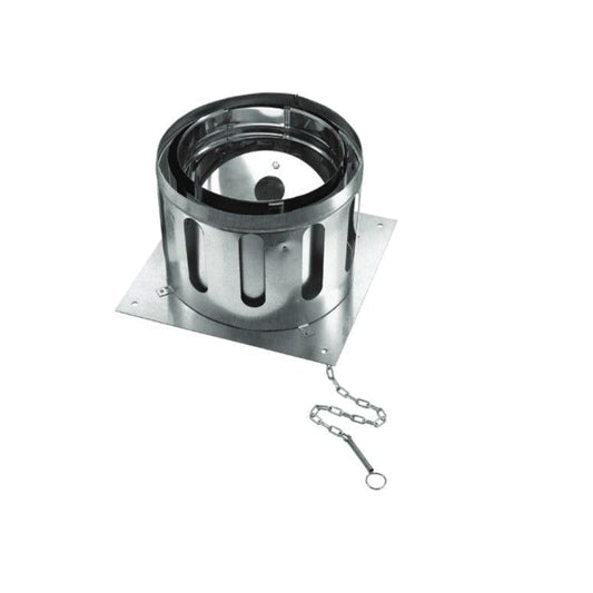 Majestic DuraVent DuraChimney II 14" Anchor Plate With Damper