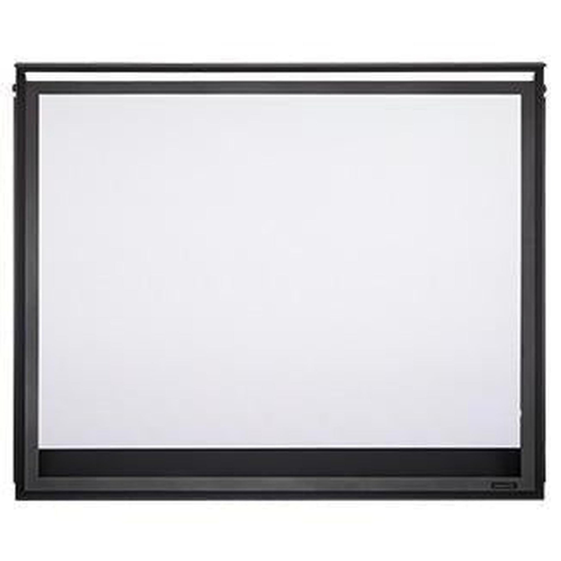 Majestic Ensemble 39" Overlap Front With ClearVue Mesh and Gun Metal Trim for Meridian Series 36" Gas Fireplaces