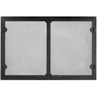 Majestic Grand Vista Cabinet Style Mesh Doors for Sovereign 42" Wood Burning Fireplace