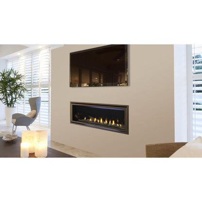 Majestic Jade 42" Linear Contemporary Direct Vent Propane Gas Fireplace With IntelliFire Touch Ignition System