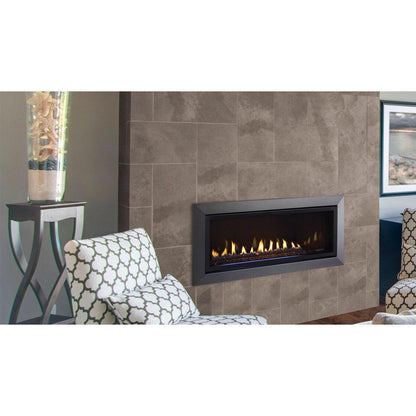 Majestic Jade 42" Linear Contemporary Direct Vent Propane Gas Fireplace With IntelliFire Touch Ignition System