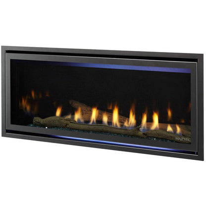 Majestic Jade 42" Linear Contemporary Direct Vent Propane Gas Fireplace With IntelliFire Touch Ignition System