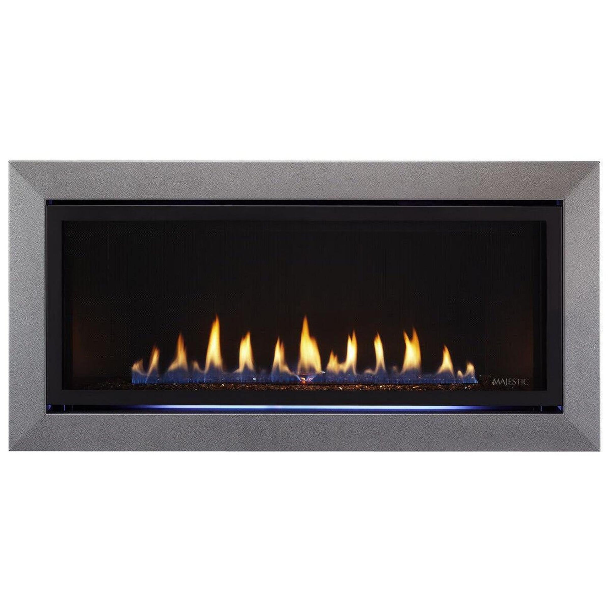 Majestic Jade 42" Linear Contemporary Direct Vent Propane Gas Fireplace With IntelliFire Touch Ignition System