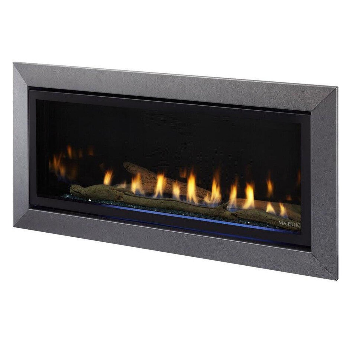 Majestic Jade 42" Linear Contemporary Direct Vent Propane Gas Fireplace With IntelliFire Touch Ignition System