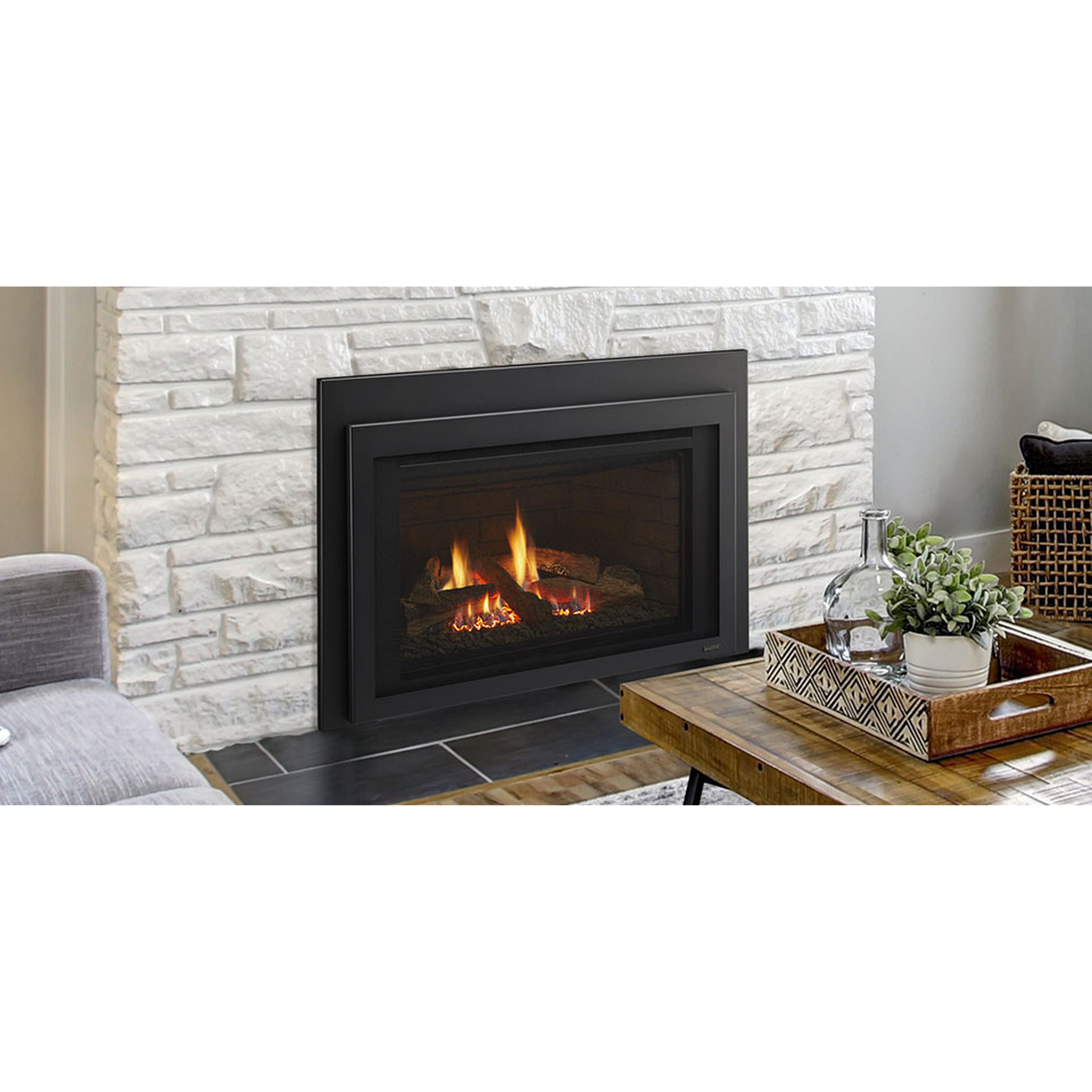 Majestic Jasper 30" Traditional Direct Vent Natural Gas Fireplace Insert with IPI Ignition System