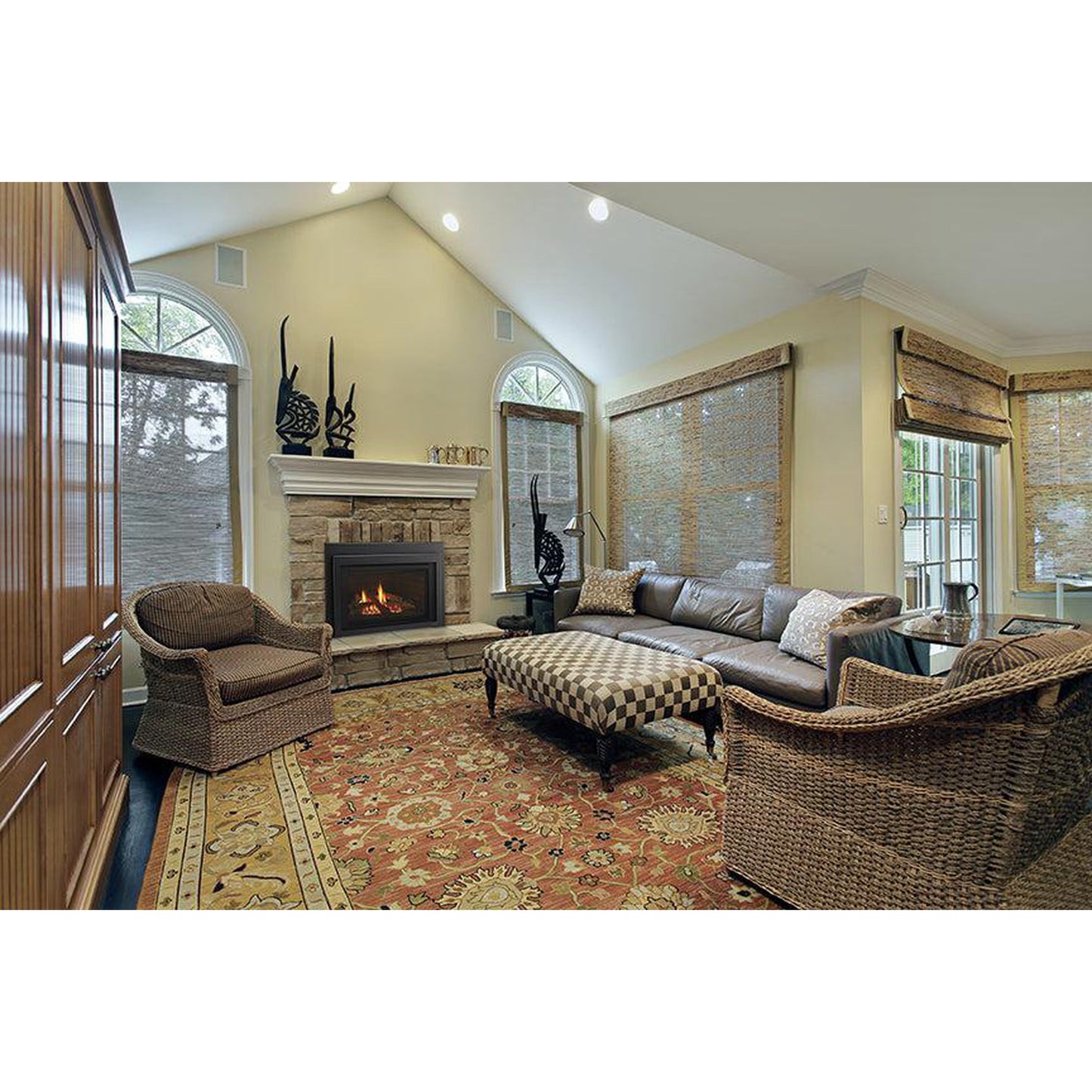 Majestic Jasper 30" Traditional Direct Vent Natural Gas Fireplace Insert with IPI Ignition System