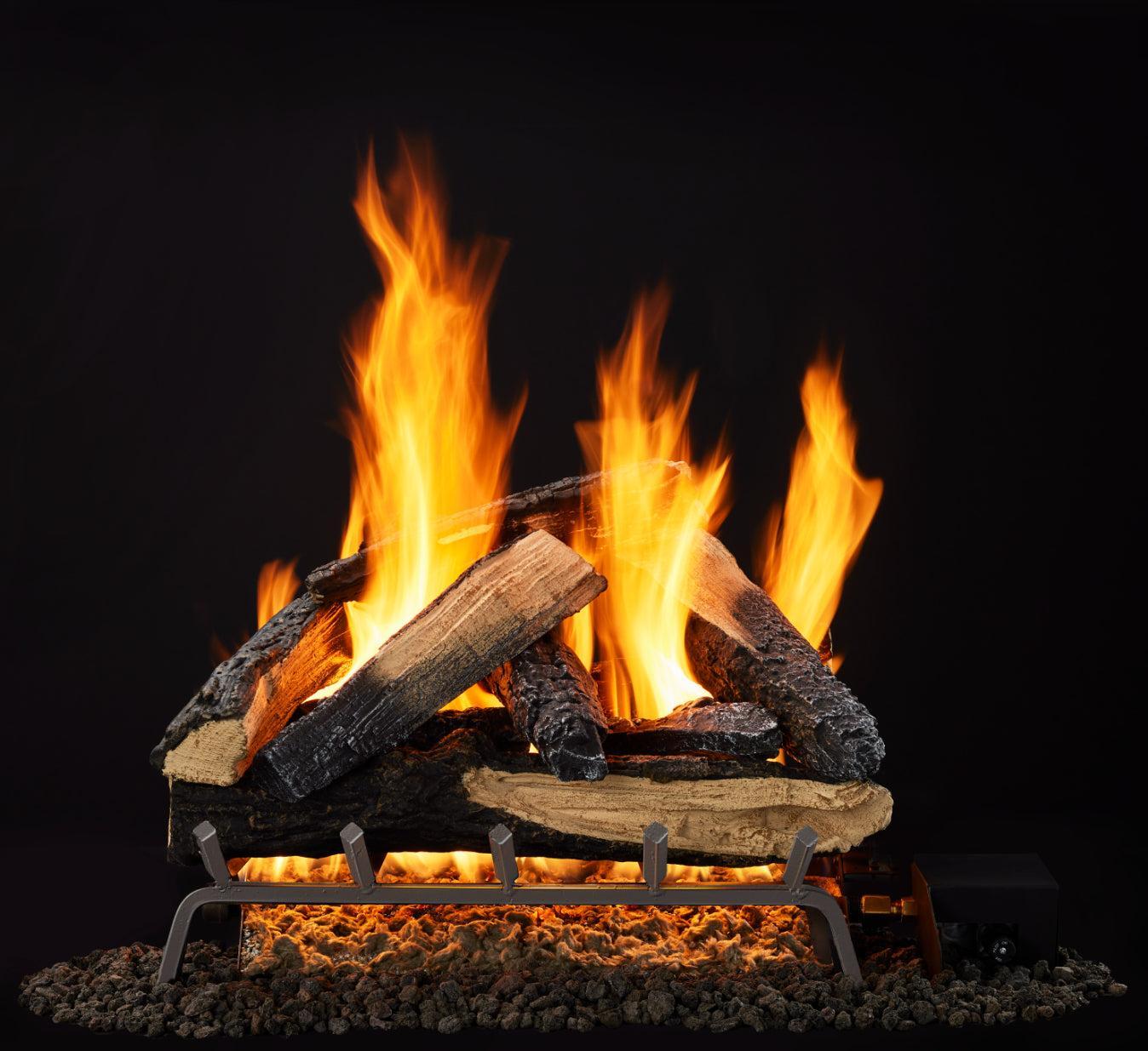 Majestic Kindled Stack 30" 12-Piece Vented Gas Log Set