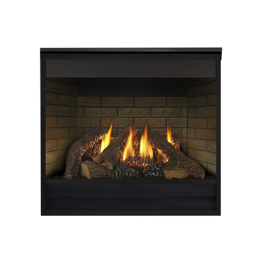 Majestic MDV3732 32" Direct Vent Natural Gas Fireplace With IntelliFire Ignition System