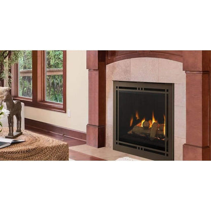 Majestic Meridian Platinum 36" Traditional Direct Vent Gas Fireplace with IntelliFire Touch Ignition System